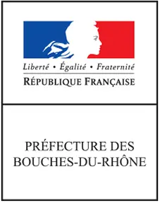 Logo Préfecture des Bouches-du-Rhône, République Française